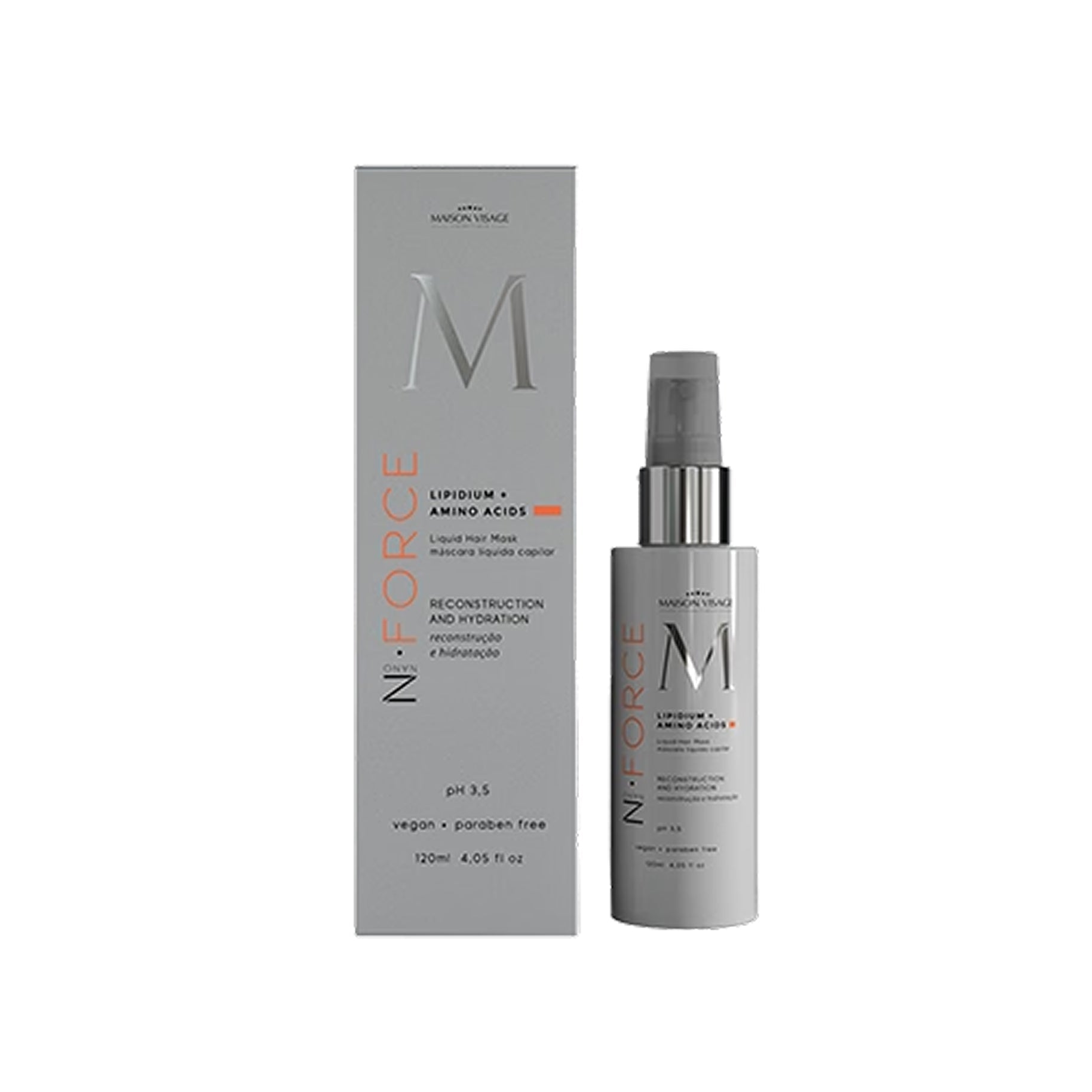 MVC NANO FORCE LIPIDUM + AMINI ACIDS MASK LIQUID 120ML