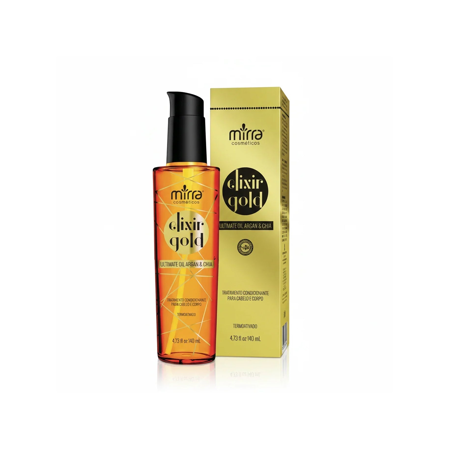 MIRRA ELIXIR GOLD ARGAN E CHIA OLEO 140ML