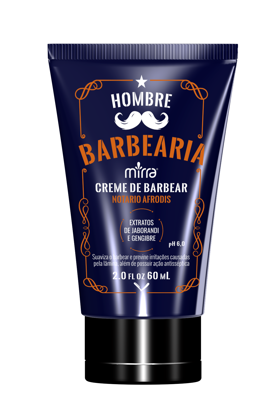 MIRRA Creme de Barbear Notario Afrodis 60ml
